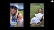 Screenshot from Courtney Renfroe's stories on Instagram